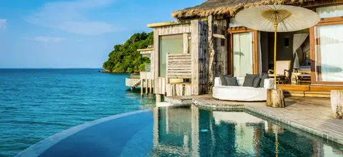 Song Saa Private Island — photograph from its Authentic Hotels & Cruises profile
