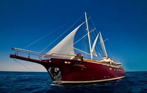 Galatea — photograph from its Authentic Hotels & Cruises profile