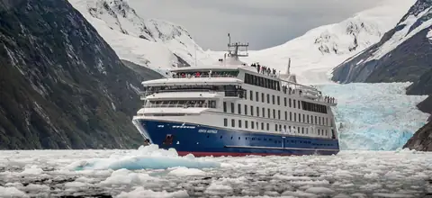 Australis — photograph from its Authentic Hotels & Cruises profile