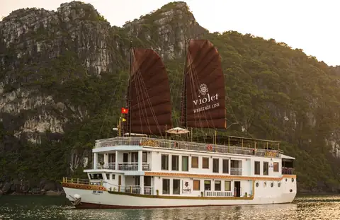 Violet — photograph from its Authentic Hotels & Cruises profile
