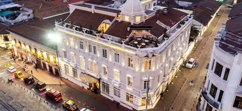 Casa Gangotena — photograph from its Authentic Hotels & Cruises profile