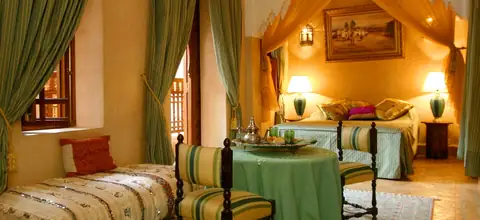 Riad Kniza — photograph from its Authentic Hotels & Cruises profile