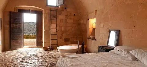 Sextantio – Le Grotte della Civita — photograph from its Authentic Hotels & Cruises profile