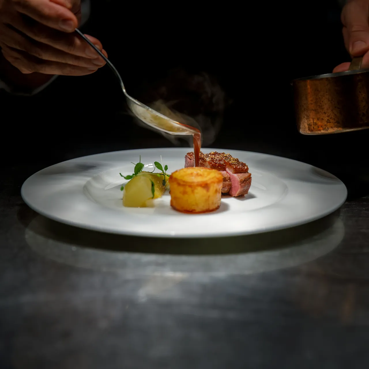 Restaurant preparation in Stockholm — illustrative photography for the culture of a meal