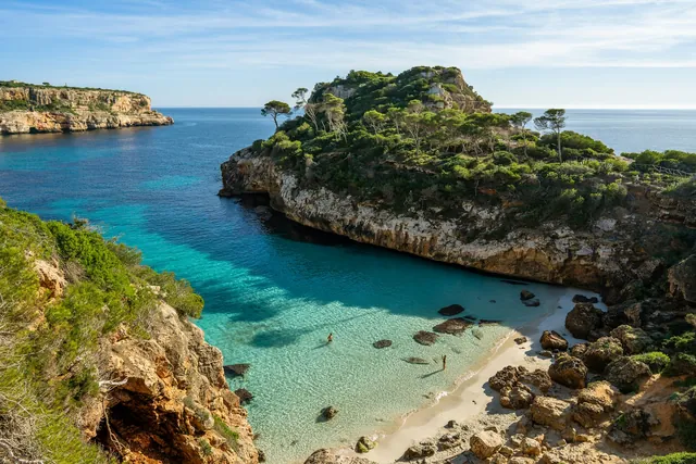 Illustrative Balearic landscape
