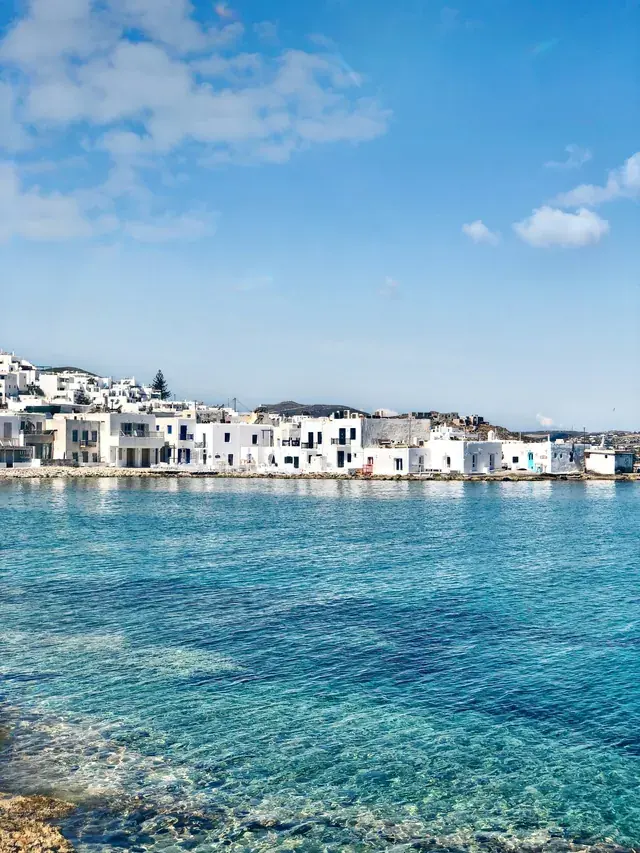 Illustrative Greek island landscape
